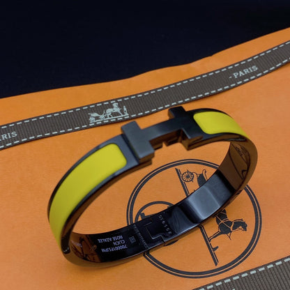 [Mystic Crown]CLIC HM SO BLACK YELLOW BRACELET