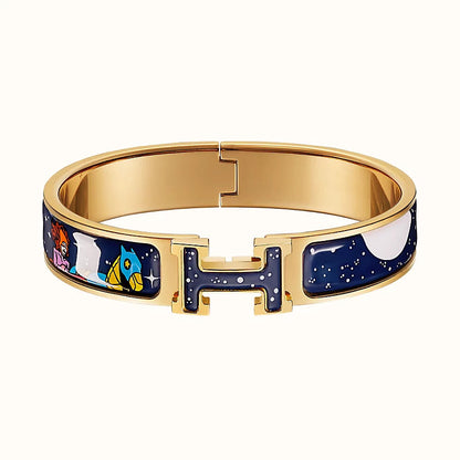 [Mystic Crown]H STAR AND MOON BRACELET 12MM