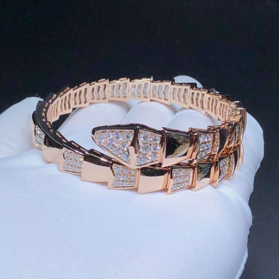 [Mystic Crown]SERPENTI BRACELET PINK GOLD DIAMOND