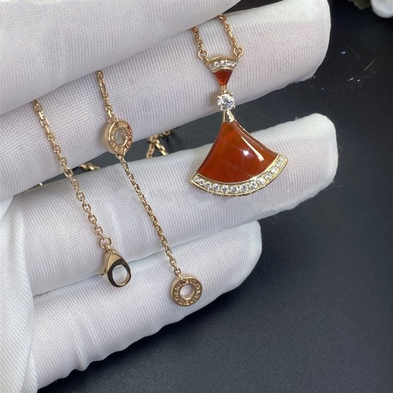 [Mystic Crown]DREAM NECKLACE CARNELIAN DIAMOND