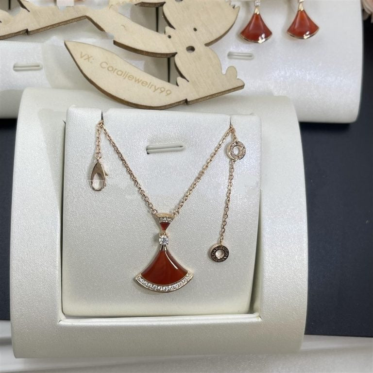 [Mystic Crown]DREAM NECKLACE CARNELIAN DIAMOND