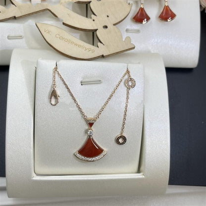 [Mystic Crown]DREAM NECKLACE CARNELIAN DIAMOND