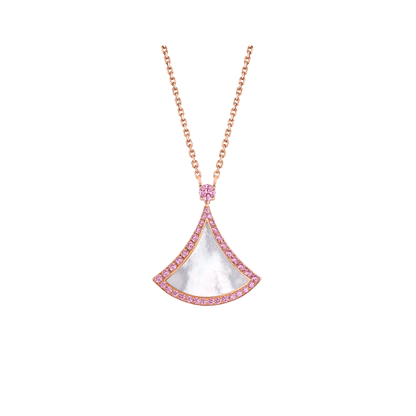 [Mystic Crown]DREAM NECKLACE MOP DIAMOND PINK