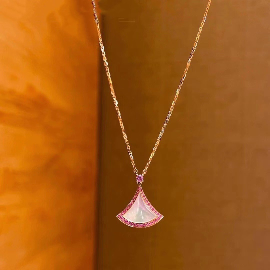 [Mystic Crown]DREAM NECKLACE MOP DIAMOND PINK