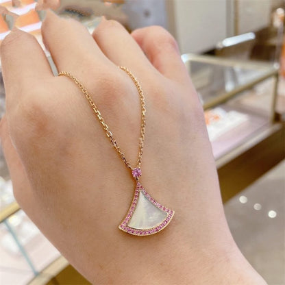 [Mystic Crown]DREAM NECKLACE MOP DIAMOND PINK