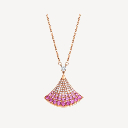 [Mystic Crown]DREAM NECKLACE PINK GOLD PINK DIAMOND