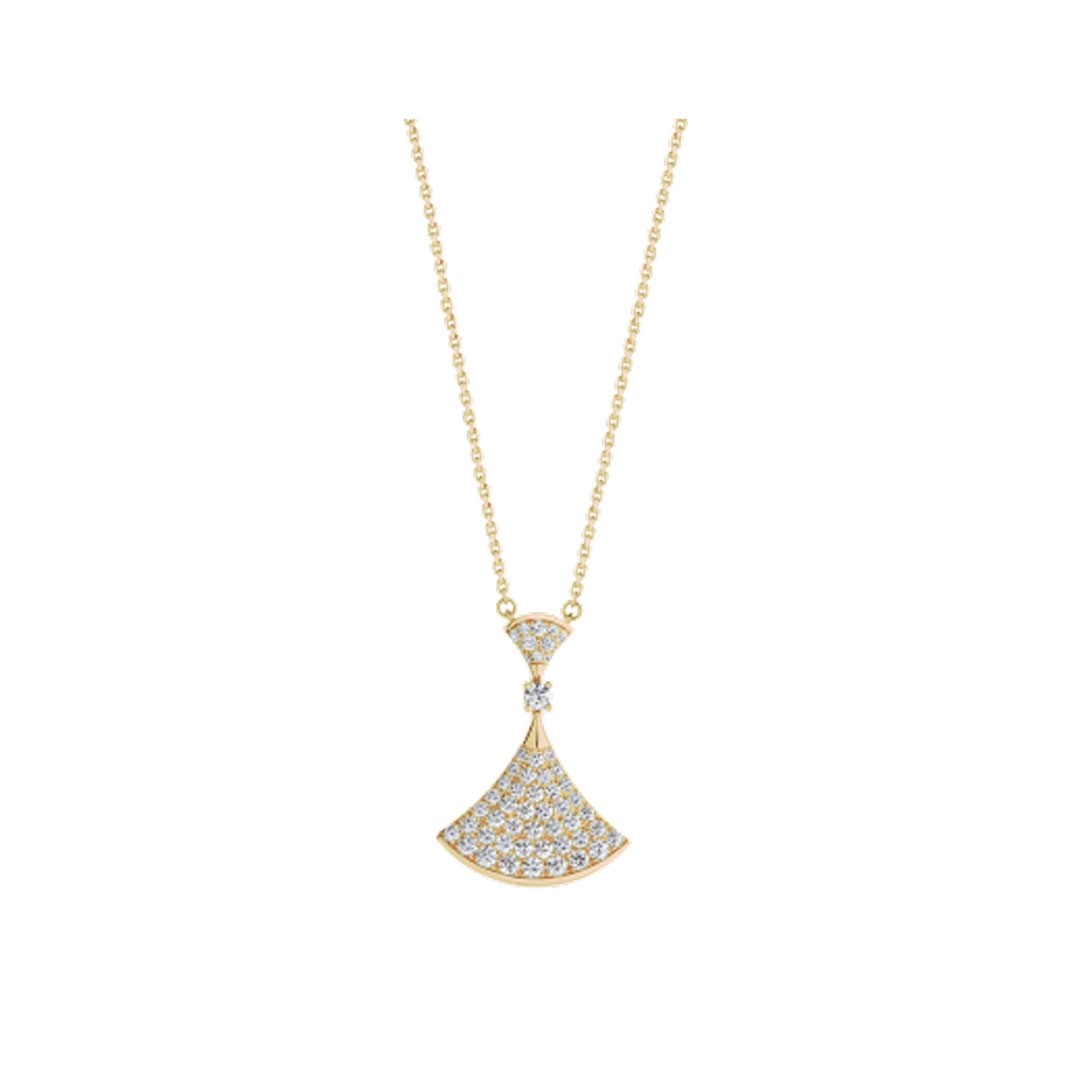 [Mystic Crown]DREAM NECKLACE GOLD FULL DIAMOND