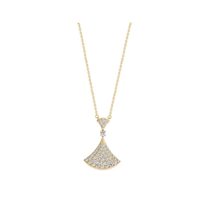 [Mystic Crown]DREAM NECKLACE GOLD FULL DIAMOND