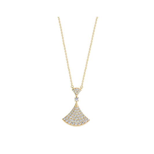 [Mystic Crown]DREAM NECKLACE GOLD FULL DIAMOND