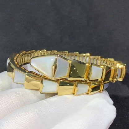 [Mystic Crown]SERPENTI BRACELET MOP GOLD