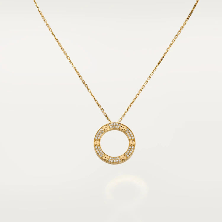 [Mystic Crown]LOVE NECKLACE ADJUSTABLE ROSE GOLD