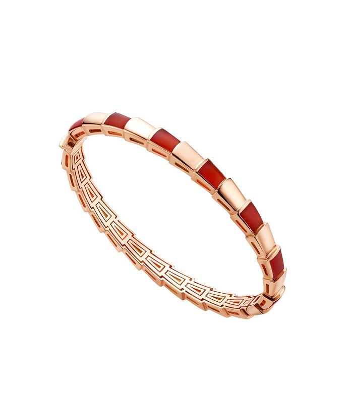 [Mystic Crown]SERPENTI BRACELET PINK GOLD RUBELLITE