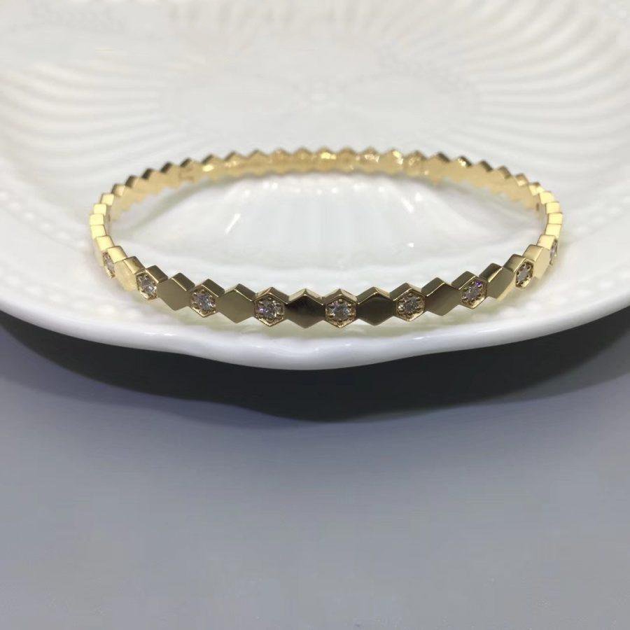 [Mystic Crown]BEE LOVE GOLD DIAMOND BRACELET