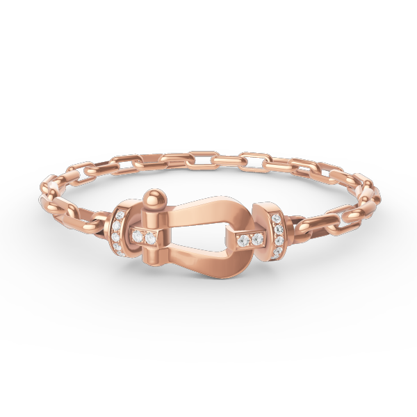 [Mystic Crown]FORCE LARGE HORSESHOE CLASP  METAL BRACELET