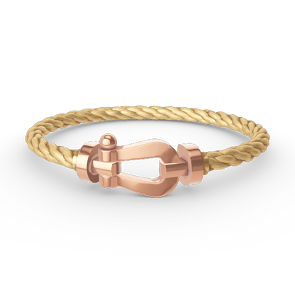 [Mystic Crown]FORCE LARGE HORSESHOE NO DIAMOND BRACELET ROSE GOLD