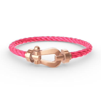 [Mystic Crown]FORCE LARGE HORSESHOE NO DIAMOND BRACELET ROSE GOLD
