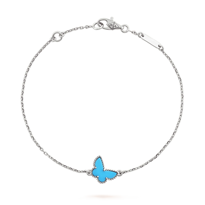 [Mystic Crown]BUTTERFLY TURQUOISE BUTTERFLY BRACELET SILVER