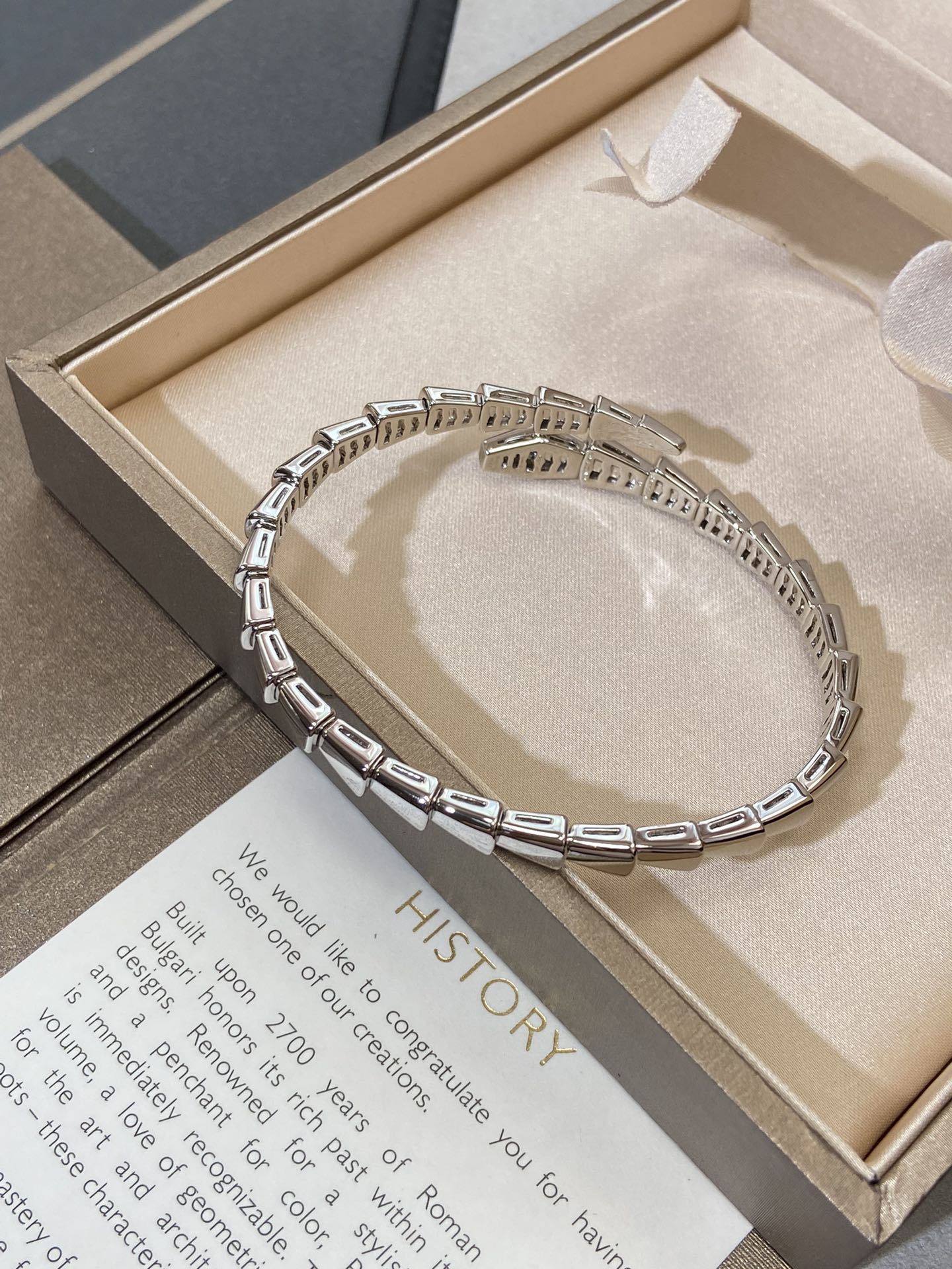 [Mystic Crown]SERPENTI VIPER SILVER BRACELET